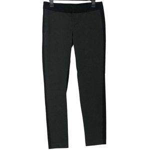 Crosby Black & Gray Skinny Trouser Pants - Size 4